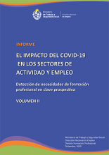tapa del informe COVID Empleo Uruguay