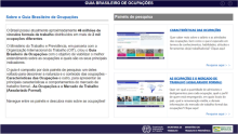 Imagen del portal dinámico Guia brasilera de ocupaciones